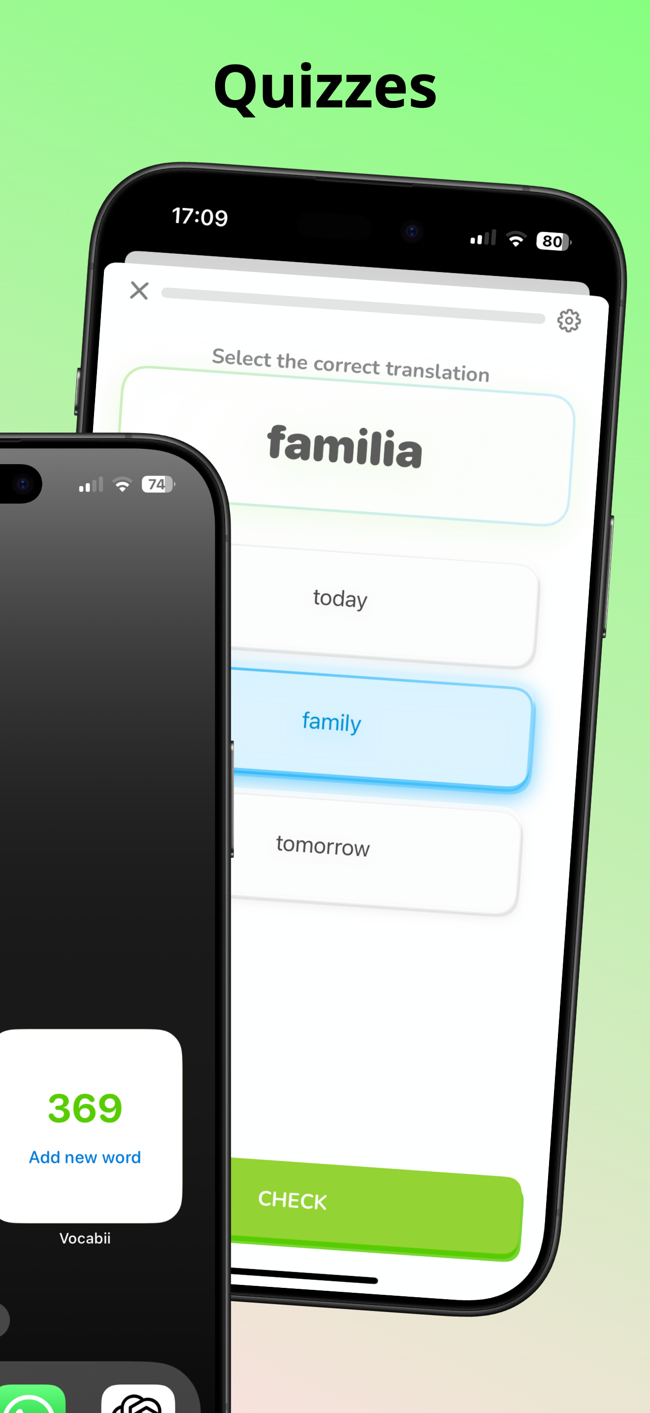 Vocabii Word Management